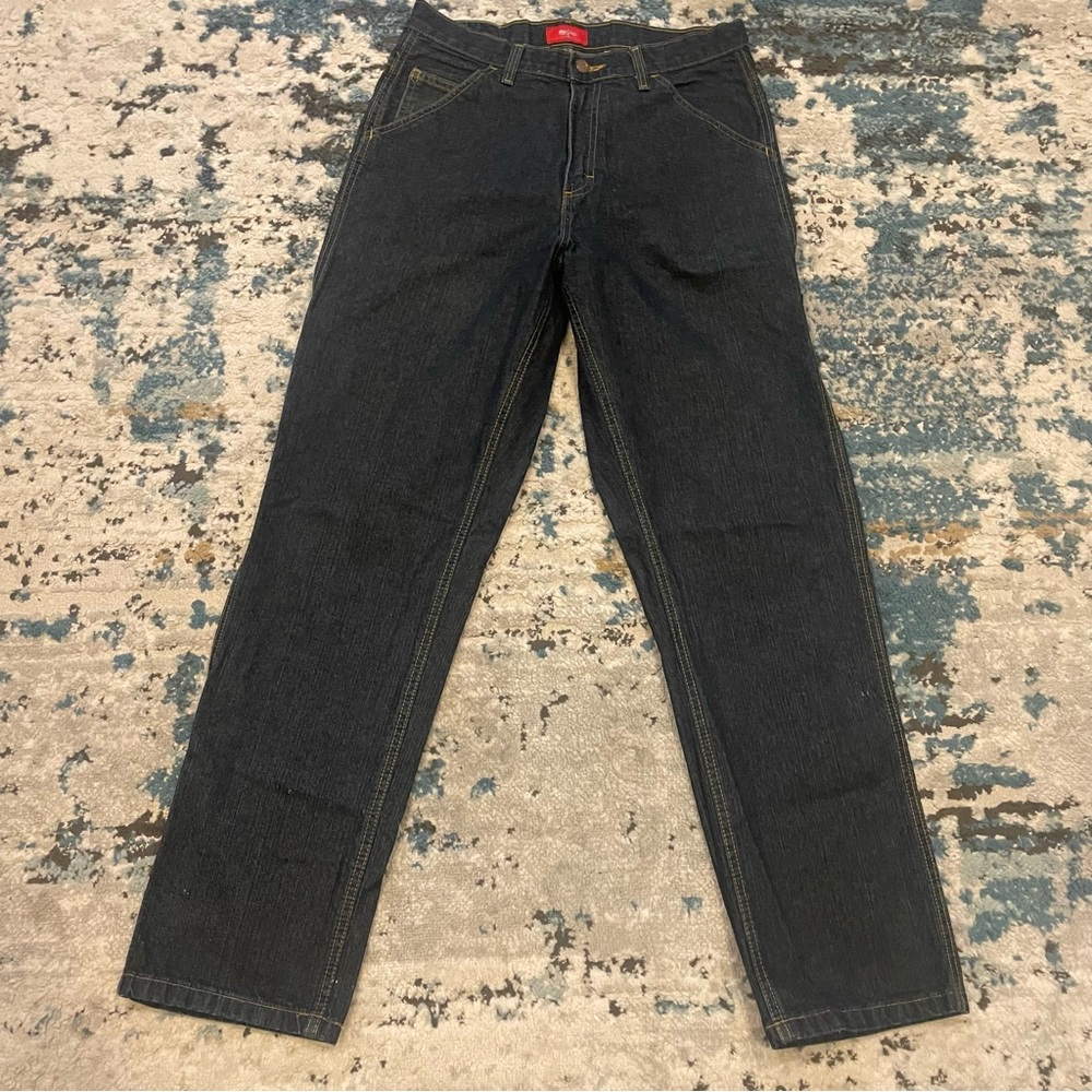 Mossimo Supply Co. Dark Denim Straight Jeans